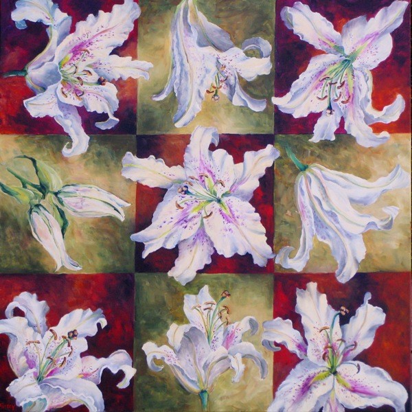 Elaine Tweedy - Portrait of a Lily (SOLD)