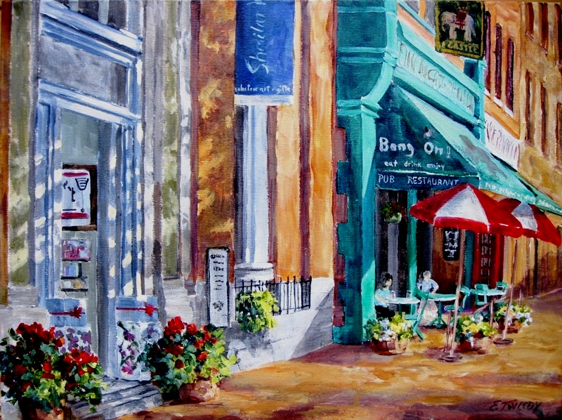 Elaine Tweedy - Summer Shadows, Whyte Avenue