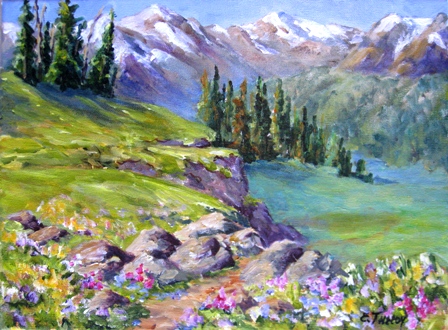 Elaine Tweedy - The Valley Calls (SOLD)