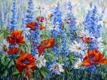 Elaine Tweedy - Artist's Garden II