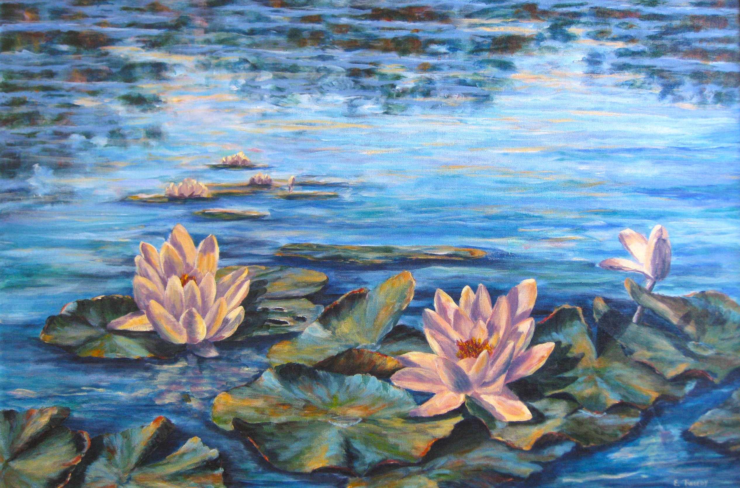 Elaine Tweedy - Waterlilies II