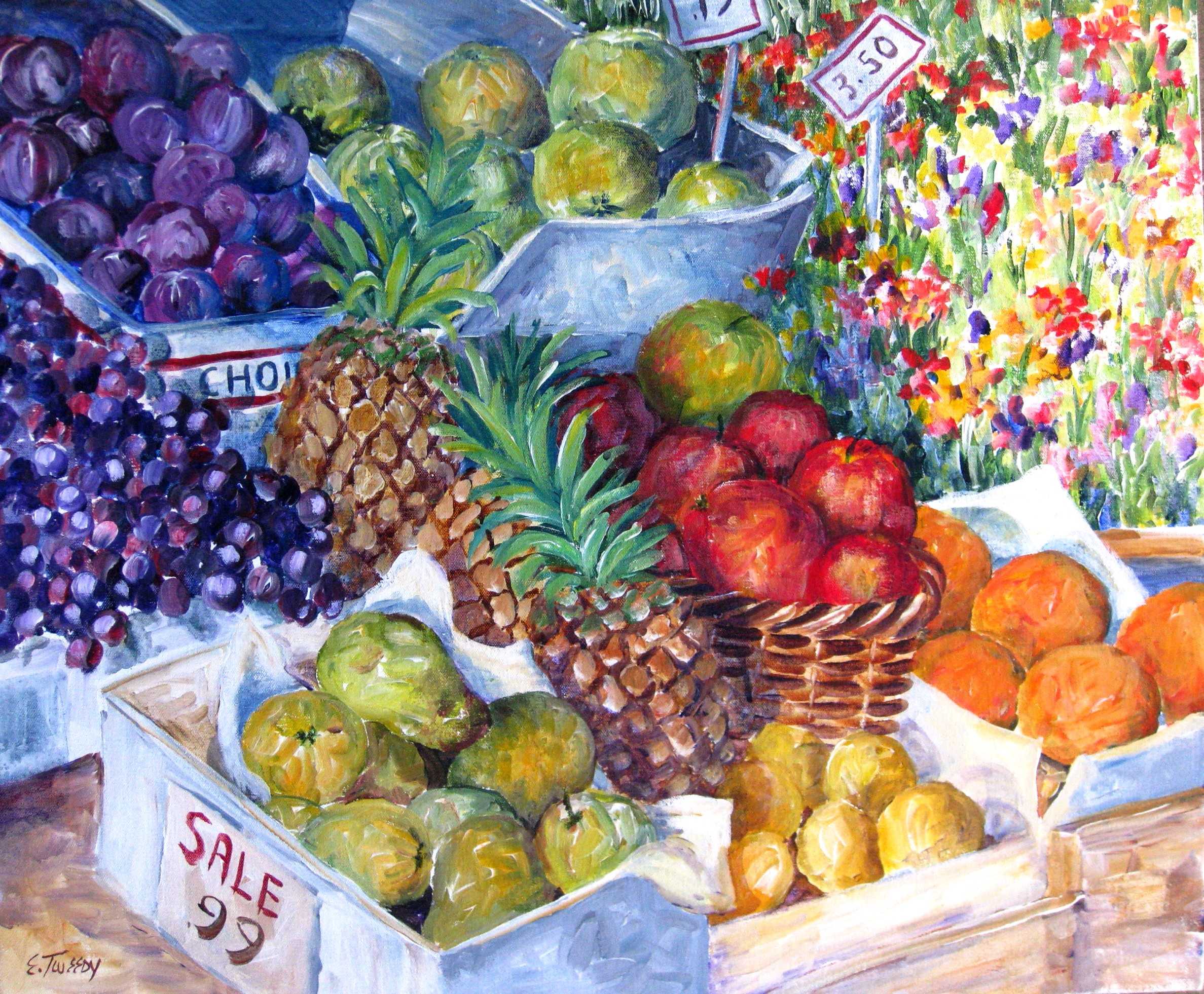Elaine Tweedy - Fruit Stand